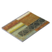 Multitextured Abstract schilderen door Visual Stud Notitieboek (Linkerzijde)