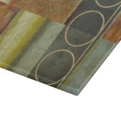 Multitextured Abstract schilderen door Visual Stud Snijplank (Hoek)