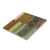 Multitextured Abstract schilderen door Visual Stud Tegeltje (Zijkant)