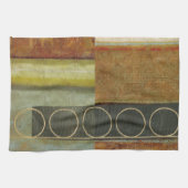 Multitextured Abstract schilderen door Visual Stud Theedoek (Horizontaal)