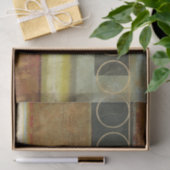 Multitextured Abstract schilderen door Visual Stud Tissuepapier (Geschenk)