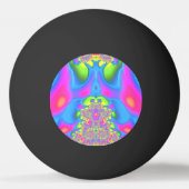 Multitude van Bright Shades ~ Fractal Design ~ Pingpongbal (Voorkant)