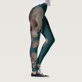 Multitude van Laughing Human Skulls Leggings