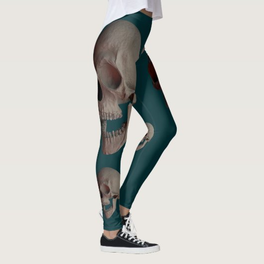 Multitude van Laughing Human Skulls Leggings (Rechts)