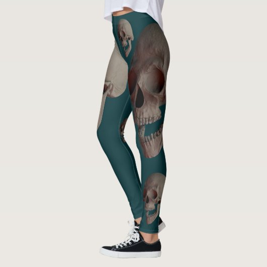 Multitude van Laughing Human Skulls Leggings (Links)