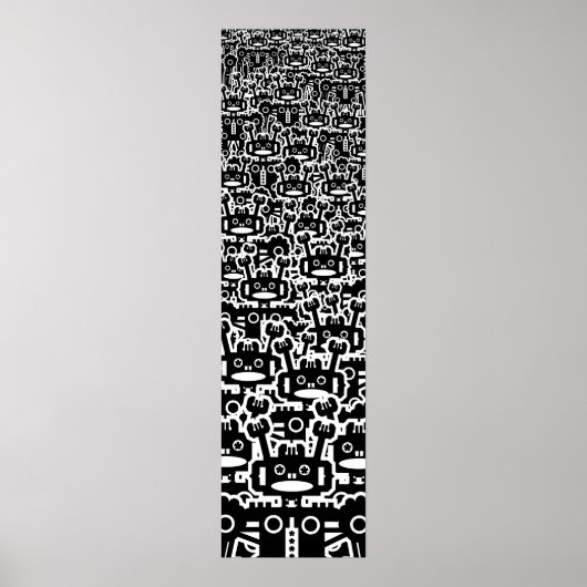 Multitude van robots poster (Voorkant)