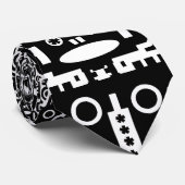 Multitude van robots stropdas (Opgerold)