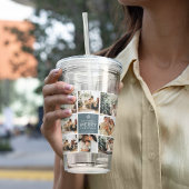 Multivakantiefoto's | Vrolijk kerstfeest | Cadeau Acryl Drinkbeker