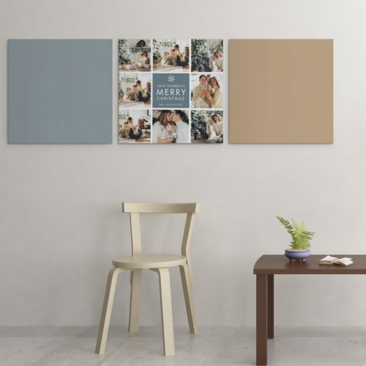 Multivakantiefoto's | Vrolijk kerstfeest | Cadeau Canvas Afdruk