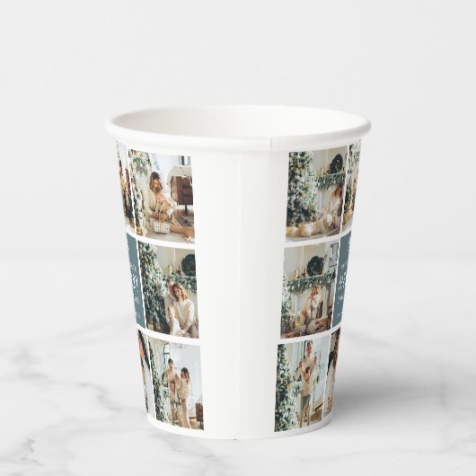 Multivakantiefoto's | Vrolijk kerstfeest | Cadeau Papieren Bekers (Rechts)