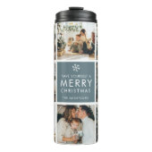 Multivakantiefoto's | Vrolijk kerstfeest | Cadeau Thermosbeker (Voorkant)