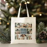 Multivakantiefoto's | Vrolijk kerstfeest | Cadeau Tote Bag<br><div class="desc">Collage Holiday-foto's | Vrolijk kerstfeest | Cadeau</div>