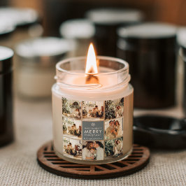 Multivakantiefoto's | Vrolijk kerstfeest | Cadeau Vierkante Sticker