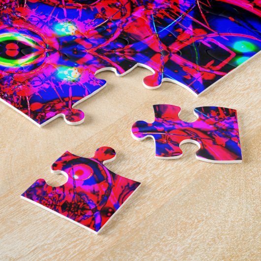 Multiversale realiteit | Relaxatie Mandala Legpuzzel (Zijkant)