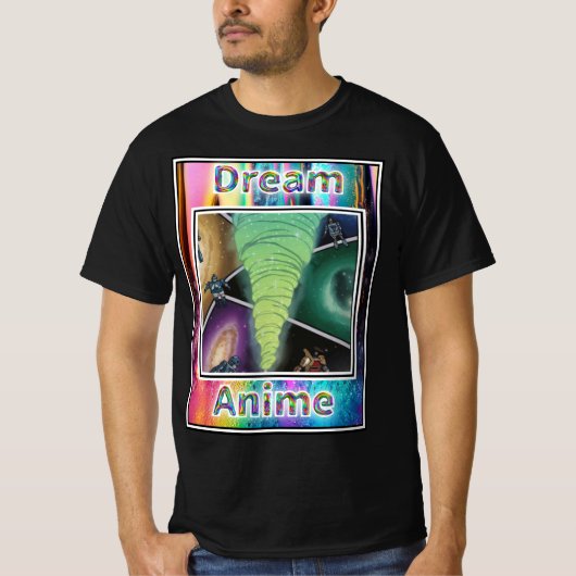 Multiverse Customs Dream Anime T-shirt (Voorkant)