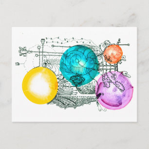 Multiverse Fine Art uitbreiden Briefkaart