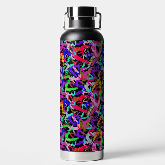 Multiverse Hearts Waterfles (Achterkant)