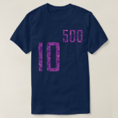 Multiverse String-theorie 10500 T-shirt (Design voorkant)