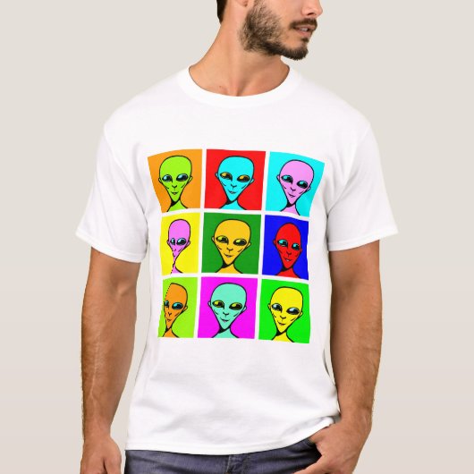 Multiversele Pop - Aangepast T-shirt (Voorkant)