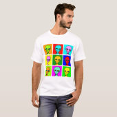 Multiversele Pop - Aangepast T-shirt (Voorkant volledig)