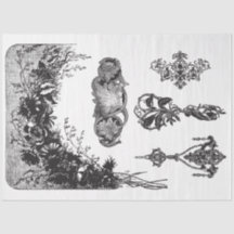 Multizwart-wit Motifs - Ontkoppeld papier