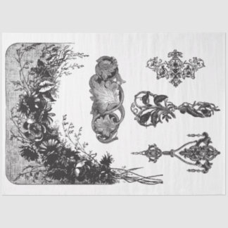 Multizwart-wit Motifs - Ontkoppeld papier