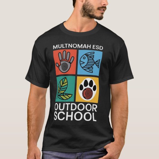 Multnomah ESD T-shirt – outdoor School (Voorkant)