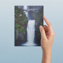 Multnomah Falls-ansichtkaart