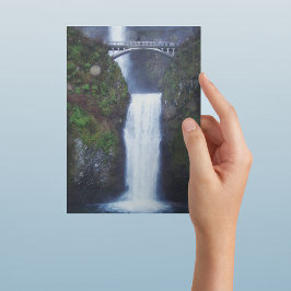 Multnomah Falls-ansichtkaart Briefkaart