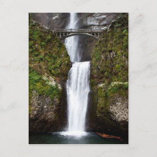 Multnomah Falls in the Columbia Gorge Briefkaart