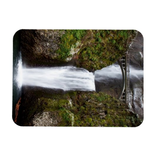 Multnomah Falls in the Columbia Gorge Magneet (Horizontaal)