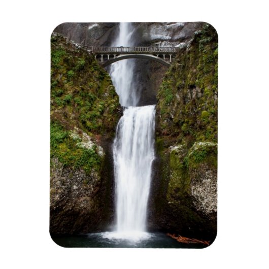 Multnomah Falls in the Columbia Gorge Magneet (Verticaal)