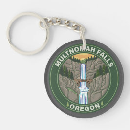 Multnomah Falls Oregon Sleutelhanger