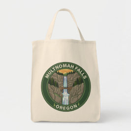 Multnomah Falls Oregon Tote Bag