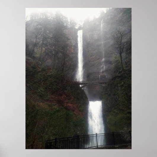 Multnomah Falls Poster (Voorkant)
