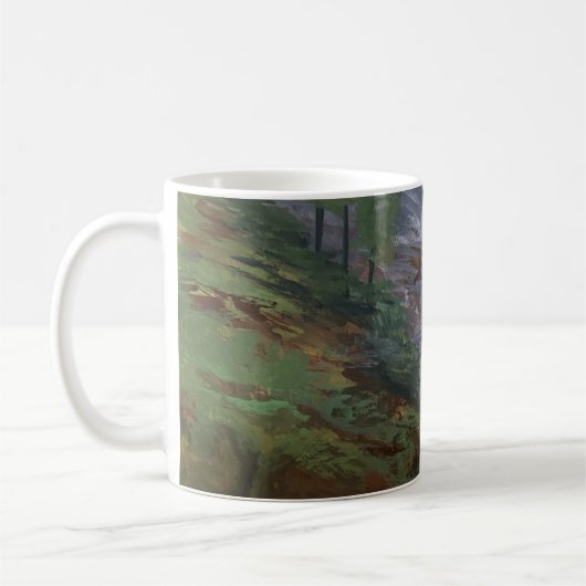 Multnomah Falls-uitzicht Koffiemok (Links)
