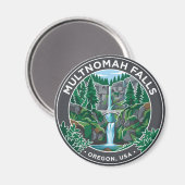Multnomah Falls VS Magneet (Voorkant / Achterkant)