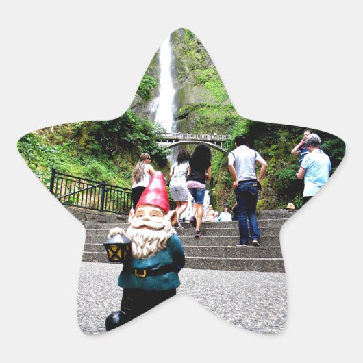 Multnomah Gnome II Ster Sticker (Voorkant)