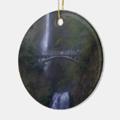 Multnomah Herfst Waterfall Keramisch Ornament (Links)