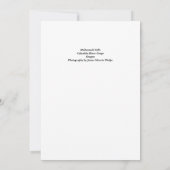 Multnomah Herfst Wenskaart Bedankkaart (Achterkant)