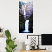 Multnomah-Herfsten afdrukken Poster (Thuiskantoor)