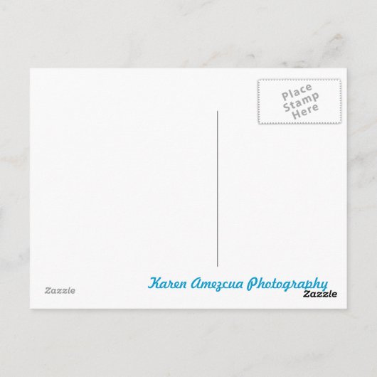 Multnomah Herfsten Briefkaart (Achterkant)