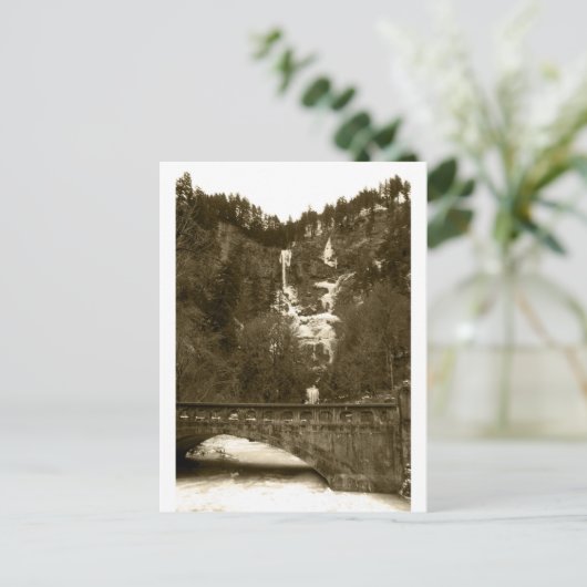 Multnomah Herfsten Briefkaart (Staand voorkant)