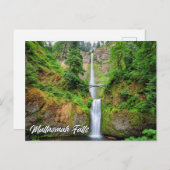 Multnomah Herfsten, Columbia River Gorge, Oregon,  Briefkaart (Voorkant / Achterkant)