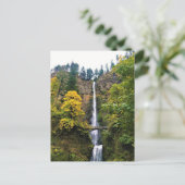 Multnomah-Herfsten, Columbia River Gorge, Oregon Briefkaart (Staand voorkant)