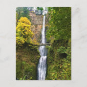 Multnomah-Herfsten, Columbia River Gorge, Oregon Briefkaart (Voorkant)