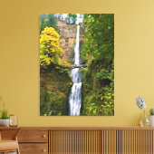 Multnomah-Herfsten, Columbia River Gorge, Oregon Canvas Afdruk (Insitu (Woonkamer))