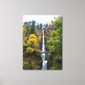 Multnomah-Herfsten, Columbia River Gorge, Oregon Canvas Afdruk (Voorkant)