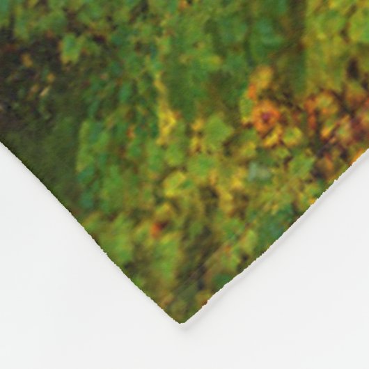 Multnomah Herfsten | Columbia River Gorge, Oregon Fleece Deken (Hoek)