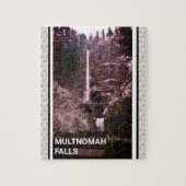 Multnomah Herfsten Columbia River Gorge Oregon Fot Legpuzzel (Verticaal)